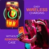 Housse Neon Clear pour iPhone 15 Pro Max Coloré Lumineux Voir les images du produit 5