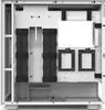 The interior of a white computer case is shown. Podgląd zdjęcia produktu