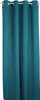 Verdunkelungsvorhang Ösen 300 x 245 cm Petrol Vorhang Produktbild-Vorschau 1