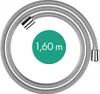 HG Textilbrauseschlauch Designflex 1600mm chrom Produktbild-Vorschau 1