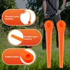 100 Stück 70mm Kunststoff Rasentrimmer-Klingen | Ersatz für Produktbild-Vorschau 4