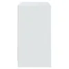 vidaXL Credenza bianca 70x41x75 cm Materiale a base di Anteprima dell’immagine prodotto 4