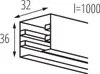 Kanlux 3-Phasen-Stromschiene TEAR N Schwarz 33231 Produktbild-Vorschau 2