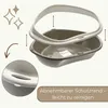 2er Set Katzenklo Ecke XXL Eck Katzentoilette mit Rand ohne Produktbild-Vorschau 3