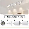 Reflektor sufitowy LED ZMH z 6 żarówkami  Lampa sufitowa  Podgląd zdjęcia produktu 16
