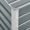 vidaXL Podwyższone łóżko ogrodowe Stal ocynkowana 160x40x77 Podgląd zdjęcia produktu 10