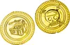 Goldmünzen Spielgeld - Piratenschatz | 144 Stück Produktbild-Vorschau 5