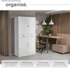 Armoire métallique de classement Cosmo avec 2 tiroirs 40 x Voir les images du produit 3