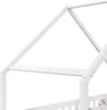 Hausbett CORA 90x200 cm, Weiß - Kinderbett mit Produktbild-Vorschau 4