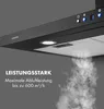 Klarstein Limelight Dunstabzugshaube - Edelstahl Wandhaube, Produktbild-Vorschau 3