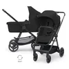 Kočík Kinderkraft Combi 3 v 1 Classic Black s autosedačkou Náhľad obrázku produktu 3