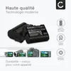 CELLONIC 2x Batterie pour Appareil photo Compatible avec Voir les images du produit 5