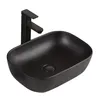 Keramické umývadlo Black Matt 46X32 cm Montáž na dosku Náhľad obrázku produktu 1