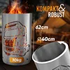 TiKo-Design® Ohnivá nádoba z ocele s motívom nákladného Náhľad obrázku produktu 4