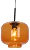 Olucia - ANNIEK - Pendelleuchte - Orange / Schwarz Produktbild-Vorschau 1