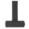 A dark gray headrest cushion for a garden chair, shown against a white background. Produktbild-Vorschau
