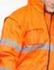 Charlie Barato® Reflektierende Pilotenjacke, fluoreszierend Produktbild-Vorschau 3