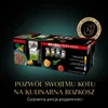 A product shot of a mega-pack of cat food with promotional text and graphics. Podgląd zdjęcia produktu