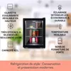 Klarstein Mini Frigo de Chambre de 42L pour Snacks et Voir les images du produit 2