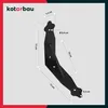 KOTARBAU® 2er Set Regalwinkel Schwarz Metall Stahl 150x150 Produktbild-Vorschau 3