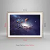 Gerahmtes Poster - Rahmen in heller Eiche - Kosmos Planeten Produktbild-Vorschau 5