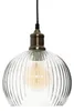 Lampe suspendue LAYE, transparente, Ø 20 cm Voir les images du produit 5