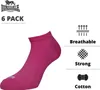 Lonsdale 6 Paar Socken Sneaker Knöchelhöhe  Baumwolle Mix Produktbild-Vorschau 3