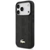 Hülle iPhone 17 Pro Lacoste Kunstleder schwarz Logo Produktbild-Vorschau 2