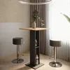 Bartisch-Set Vicco Repose Goldkraft Eiche/Anthrazit 65 x 65 Produktbild-Vorschau 4