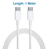 MMOBIEL 5x USB-C auf USB-C-Ladekabel 1 Meter Weiß - für Produktbild-Vorschau 7