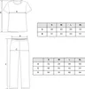 Charmante Frauen Zweiteilige Pyjamas Moraj Kurze Ärmel Produktbild-Vorschau 3