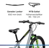 Zündapp FX27 Mountainbike 27,5 Zoll grau Produktbild-Vorschau 7