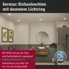 Paulmann LED Einbauleuchte Sormus 3er-Set Produktbild-Vorschau 7