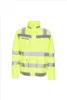 Planam  Plaline Warnschutz Blouson gelb/zink Gr. 44, Produktbild-Vorschau 6