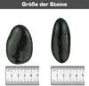 Dekosteine schwarz poliert 20 kg | Kieselsteine Garten 3-5 Produktbild-Vorschau 2