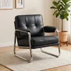 HOMCOM fauteuil, comfortabele loungefauteuil met brede Productafbeelding-voorbeeld 2