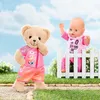 BABY born Fahrrad-Kleidung mit Brille und Handschuhen für Produktbild-Vorschau 9