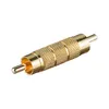 goobay adattatore RCA da spina a spina versione oro (sfuso) Anteprima dell’immagine prodotto 1