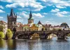 Puzzle Praha: Pohled na Karlv most/1000 dlk Náhled obrázku produktu 2