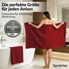 Komfortec 2er Saunatuch Set 80x200 cm aus 100% Baumwolle, Produktbild-Vorschau 2