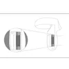 A diagram showing a close-up of a component within a larger device. Produktbild-Vorschau