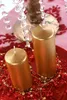 Candela 12 x 6 cm 6 pezzi rosé oro Matrimonio di Natale Anteprima dell’immagine prodotto 8