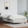 vidaXL Cadre de lit blanc 90x200 cm similicuir Voir les images du produit 2