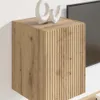 vidaXL TV-Wandschrank 2 stk. Kunsthandwerk Eiche Produktbild-Vorschau 4
