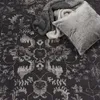 Vintage Boho moderner Wohnzimmerteppich Kurzflor waschbar Produktbild-Vorschau 2