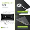 Juskys Aufblasbare Poolabdeckung Eckig 2 x 4 m - Pool Produktbild-Vorschau 6