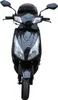 Motorroller GT3 50ccm 45 km/h Euro 5, schwarz mit Top Case Produktbild-Vorschau 5