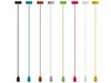 A collection of eight hanging lamp cords in different colors, each with a socket at the bottom and a cap at the top. Anteprima dell’immagine prodotto