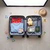 Kinderkoffer Handgepäck mit Reißverschluss & Zahlenschloss Produktbild-Vorschau 3