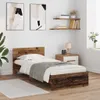 vidaXL Bettrahmen mit Kopfteil Altholz 100 x 200 cm Produktbild-Vorschau 2